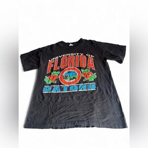 Vintage University of Florida Gators Tee Large Made In USA Competitor t Shirt